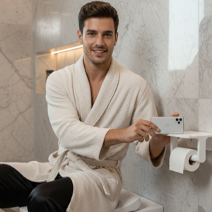 Suporte de Papel Higiênico Blanc Concept